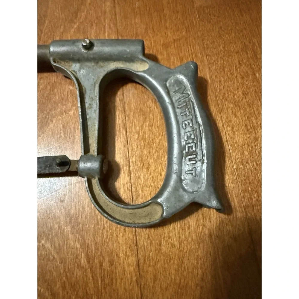 VINTAGE MITEECUT HACKSAW MADE IN USA ADJUSTABLE BLADE